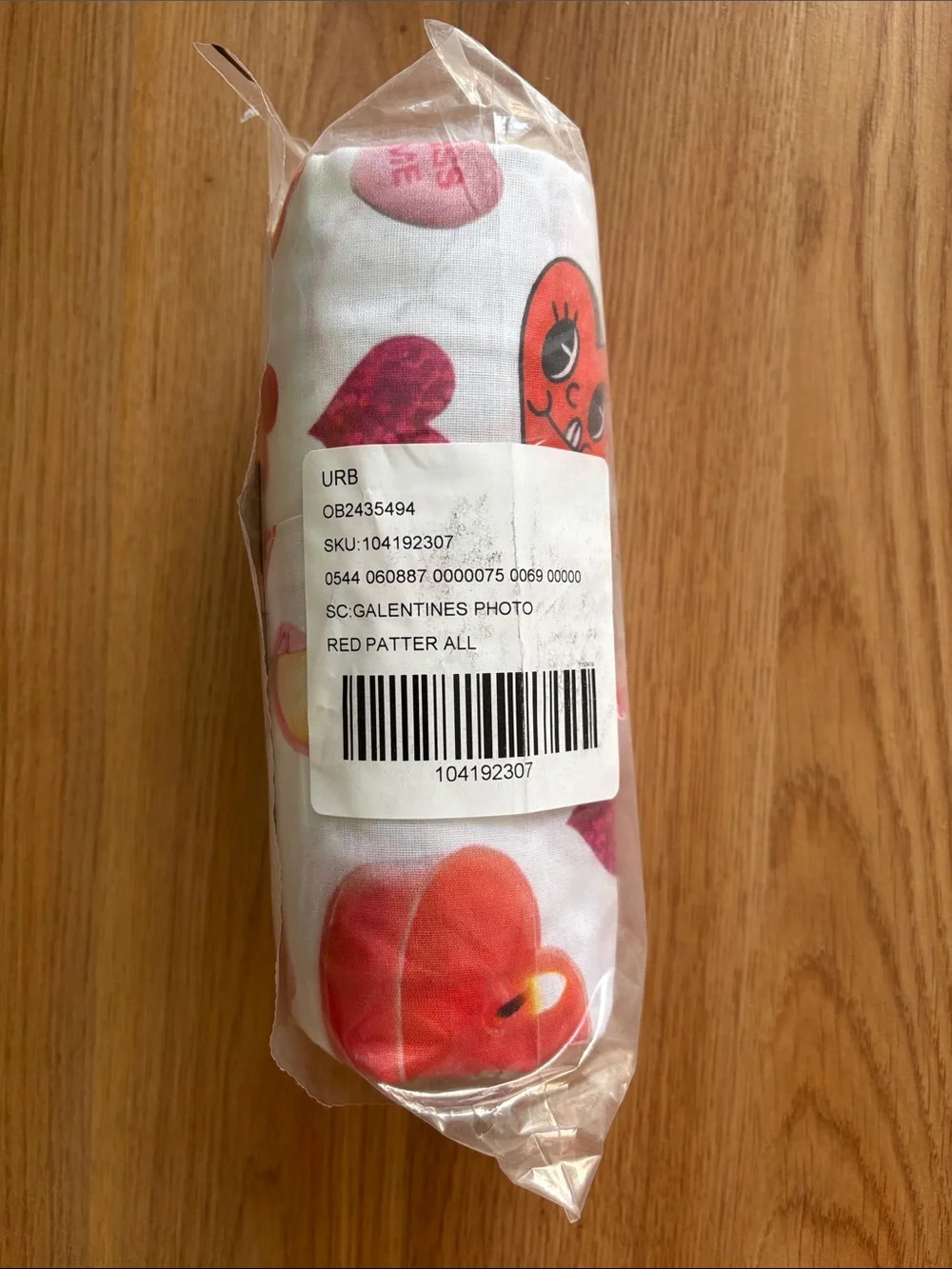 UO Home Galentine’s Collage Patterned Shower Curtain